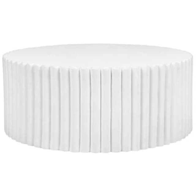 Beliani Coffee Table Pozza Ii 117cm 117cm White