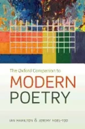 oxford companion to modern poetry in english