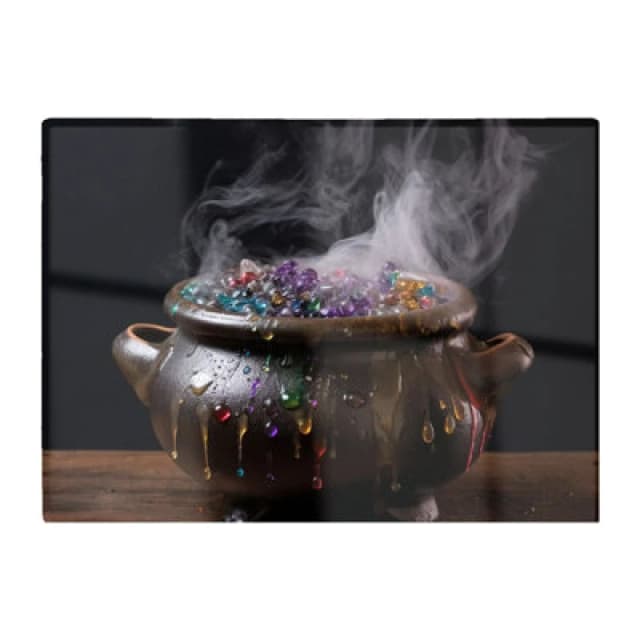 Warren Reed Designer Contemporary Bubbling Cauldron Chopping Board