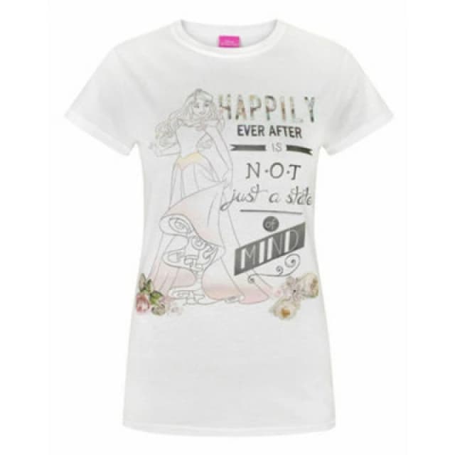 Disney Short Sleeved T-Shirt White