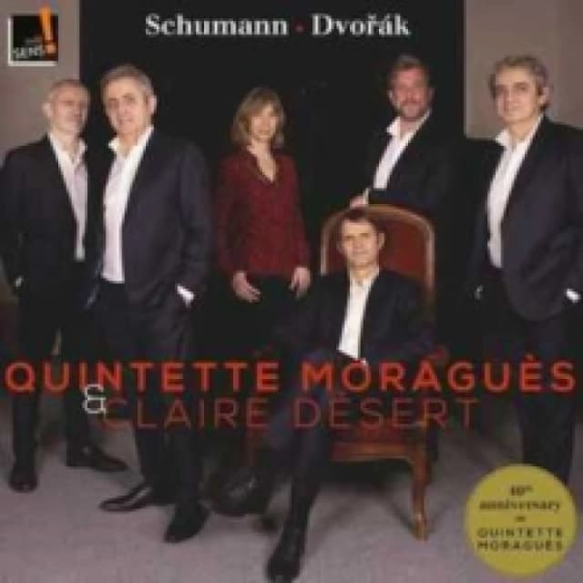 Quintette Moragus & Claire Dsert: Schumann/Dvork CD / Album