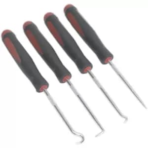 AK5214 Miniature Hook & Pick Set 4pc - Sealey