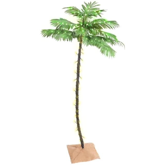 VIDAXL Vidaxl - LED Palm Tree Warm White 96 LEDs 180cm 8720287138723