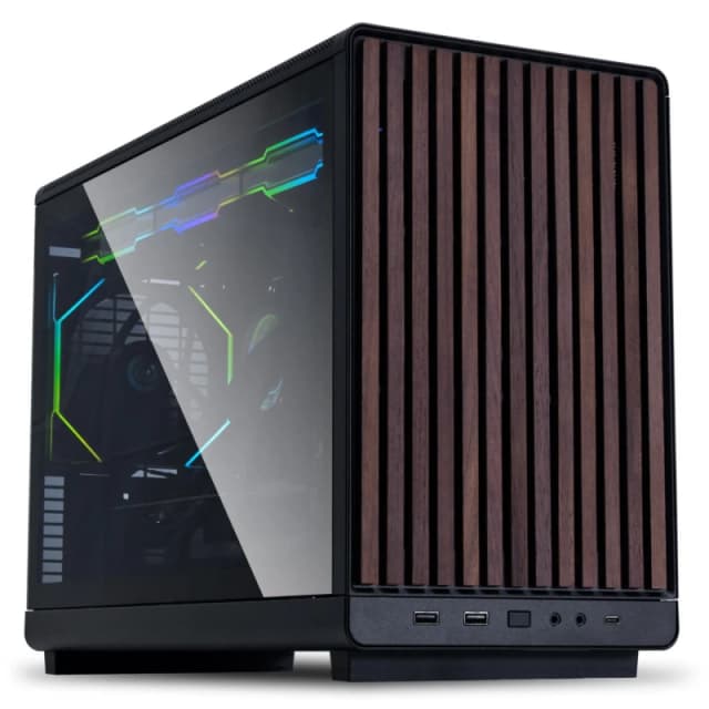 Lian Li DAN Case A3 -mATX Tempered Glass Micro-ATX Case - Black - A3X-WDG