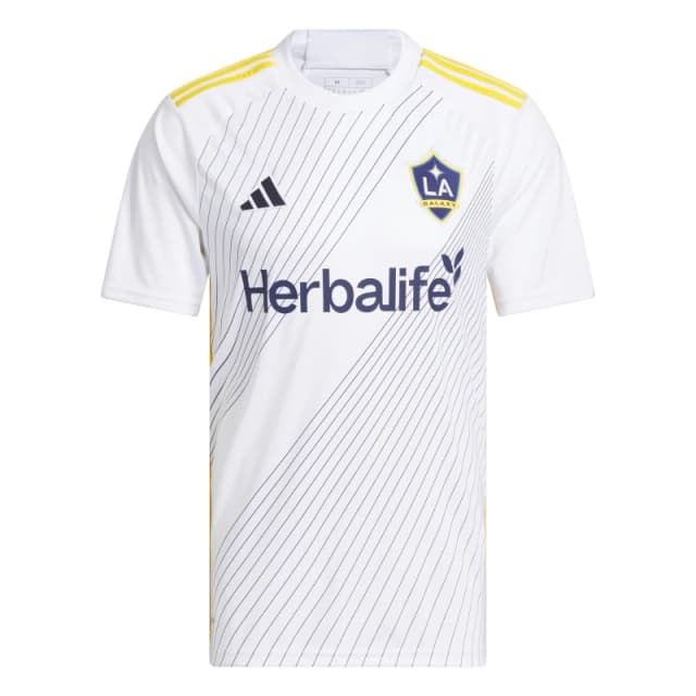 adidas LA Galaxy 2025 2026 Home Kit Mens White/Blue male M