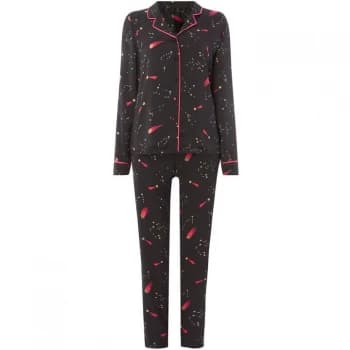 Biba Constellation print PJ set - Black