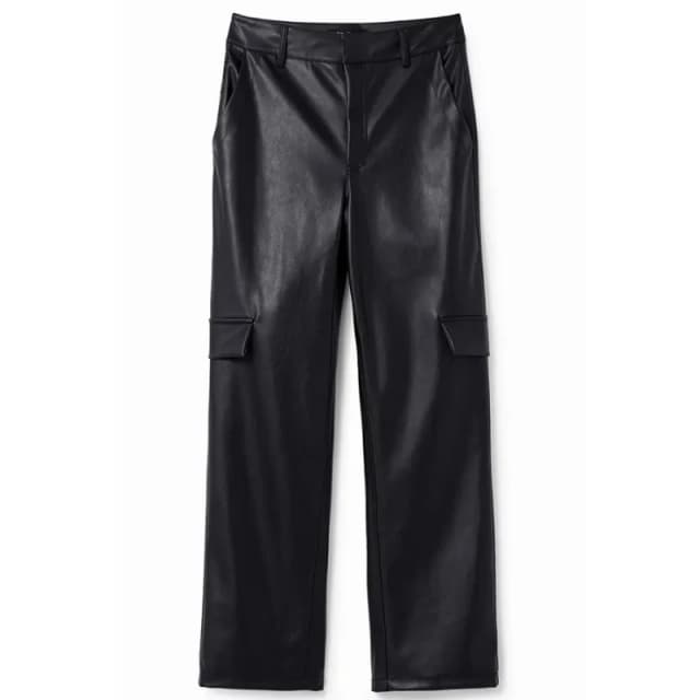 Desigual Womens cargo Trousers Desigual Bristol Noir Female M