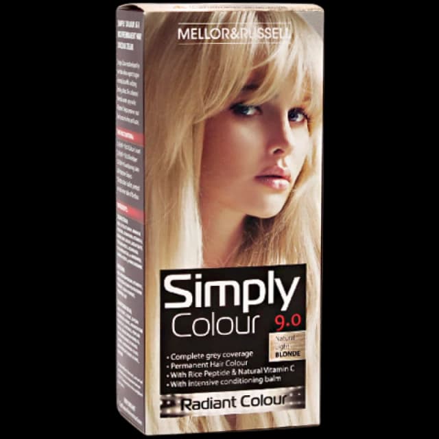 Mellor & Russell Simply Colour Hair Colour - 9.0 Natural Light Blonde 9.0_Simply-113267