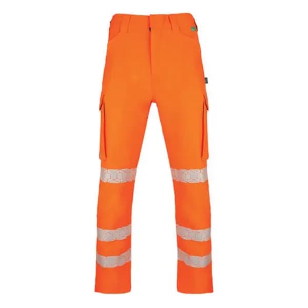 Beeswift Envirowear Beeswift Envirowear High Visibility Trousers Orange 32S EWCTROR32S