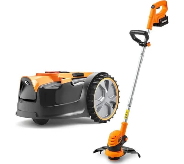 LAWNMASTER OcuMow 16 MX 24V VBRM16 Robotic Lawn Mower & Grass Trimmer - Orange & Black 6939349520365