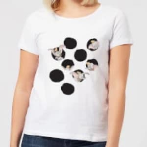 Dumbo Peekaboo Womens T-Shirt - White