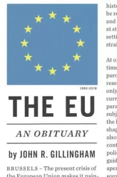 The EU by John R. Gillingham