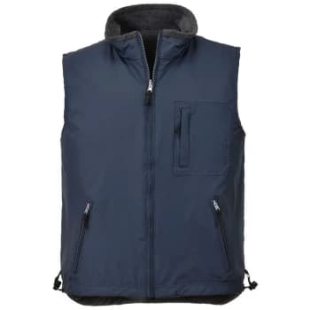 Portwest - S418NARM - sz M RS Reversible Bodywarmer - Navy
