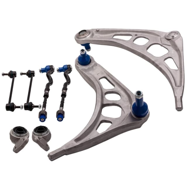 MaXpeedingrods Wishbone Suspension Control Arm Kit compatible for BMW E46 3 Series Z4 E85 Front Lower suspension arms