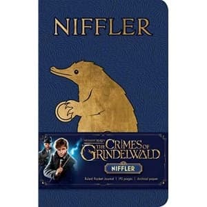 Fantastic Beasts: The Crimes of Grindelwald Niffler Ruled Pocket Journal Hardback 2018