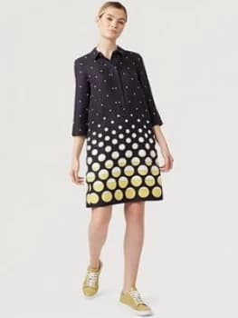 Hobbs Jenna Dress - Navy/Multi