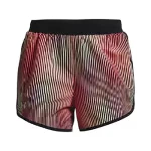 Under Armour 2 Stripe Shorts Womens - Pink