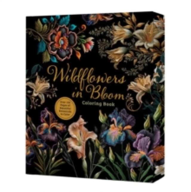 Wildflowers in Bloom Coloring Book. Paperback. By Editors of Chartwell Books Books