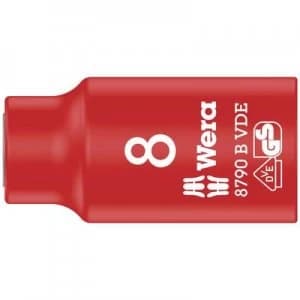 Wera 8790 B VDE 05004952001 Hex head VDE bits 8mm 3/8 (10 mm)
