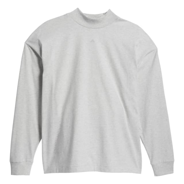 adidas Mens Long Sleeve Performance Gym Top Grey male M