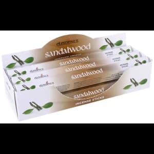 6 Packs of Elements Sandalwood Incense Sticks