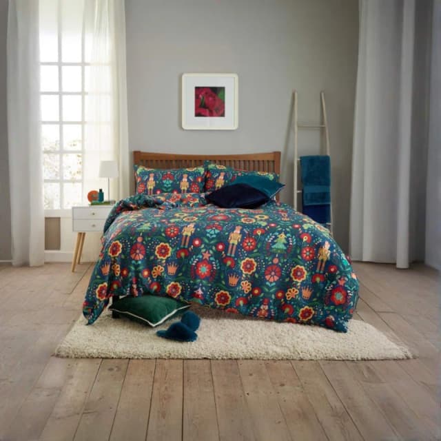Deyongs Folkloric Duvet Cover Nutcracker unisex Double