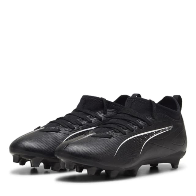 Puma Ultra Match Firm Ground Football Boots Juniors - Black 3