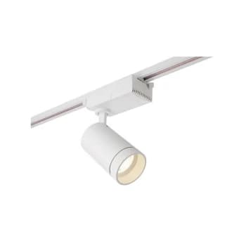 Saxby Cody - 1 Light Integrated LED Track Light Matt White, Prismatic