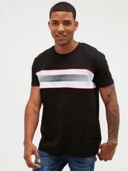 Kings Will Dream Vendon Tee, Black/Red Size M Men