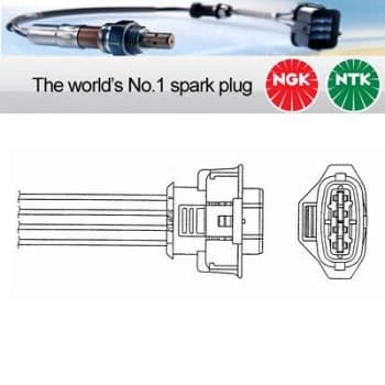 1x NGK NTK Oxygen O2 Lambda Sensor OZA531-GM22 OZA531GM22 (1892)