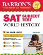 barrons sat subject test world history 2nd edition with bonus online tests