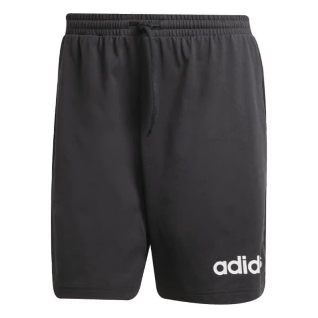 adidas Essentials Linear Single Jersey Shorts Mens - Black S