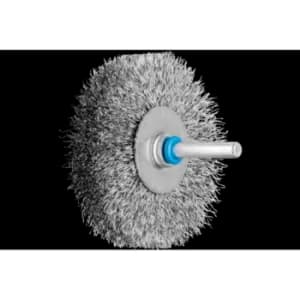 Pferd POS Wheel Brush Crimped RBU Diameter 70X15mm Shank Diameter 6mm Stainles
