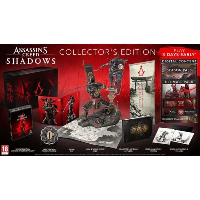Assassins Creed Shadows Collectors Edition PC Game