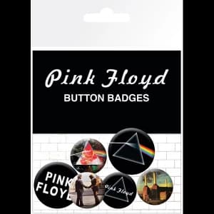 Pink Floyd Album and Logos Badge Pack