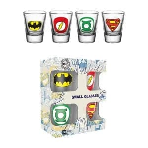 DC Comics Logos Shot Glasses