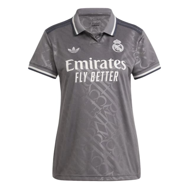 adidas Womens adidas Real Madrid Third Shirt 24/25 Charcoal female 6 (XXS)