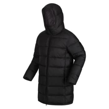Regatta Hallin Longline Insulated Padded Jacket - Black