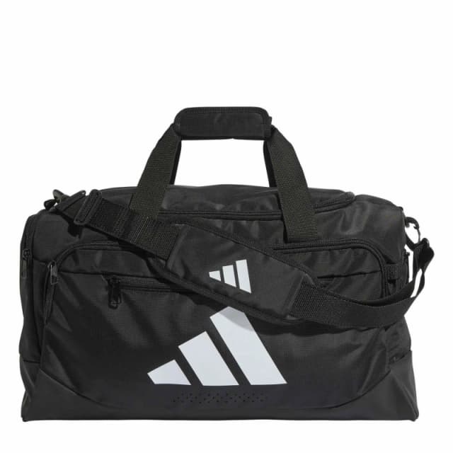 adidas Essentials 3-Stripes Duffel Bag Small Holdalls One Size Black 71013103000
