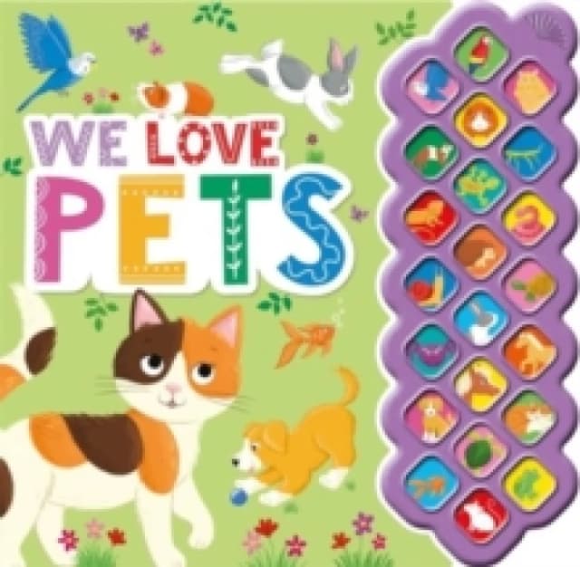We Love Pets Board book