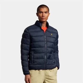 Mens Lightweight Padded Jacket - Dark Navy - L