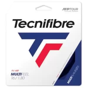 Tecnifibre Multifleel Multifilament String Set - White