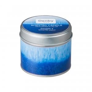 Denby Blue Haze Candle Tin