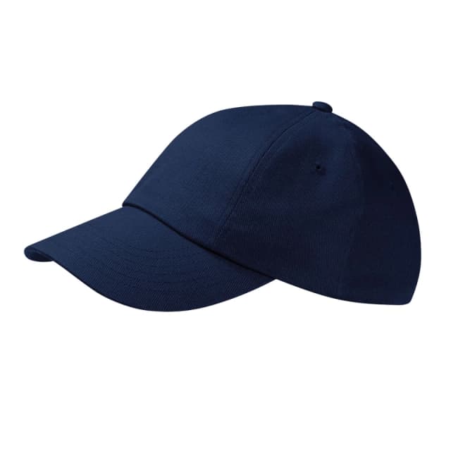 Beechfield Beechfield Men Heavy Drill Low Profile Cap in Navy Navy One Size Male 5063377407921