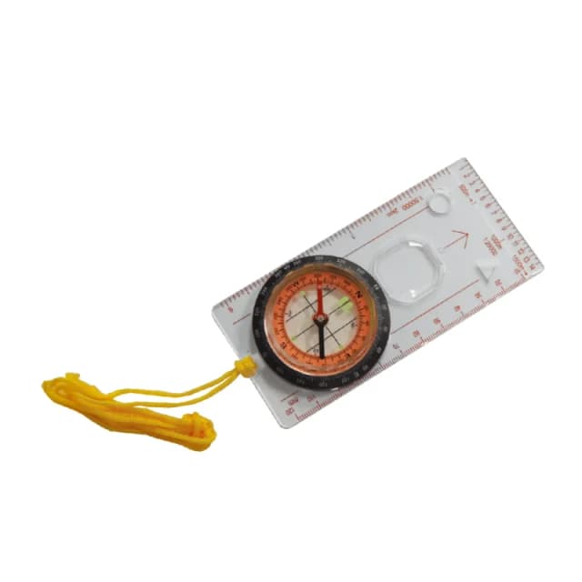 Compass with magnifying glass Sporti France Blanc Unisex TU