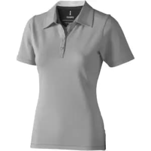 Elevate Markham Short Sleeve Ladies Polo (L) (Grey Melange)