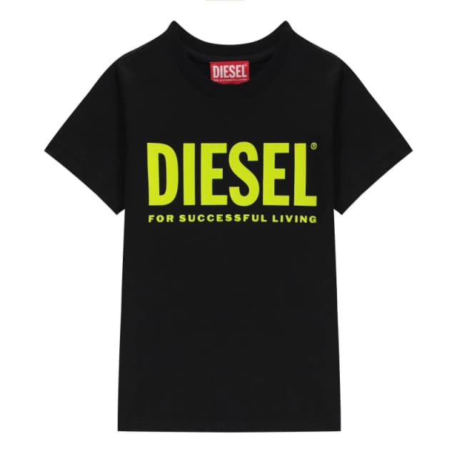 Diesel Just Logo T-Shirt - Black One Size