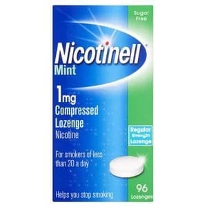 Nicotinell Mint 1mg Compressed Lozenge 96 Lozenges