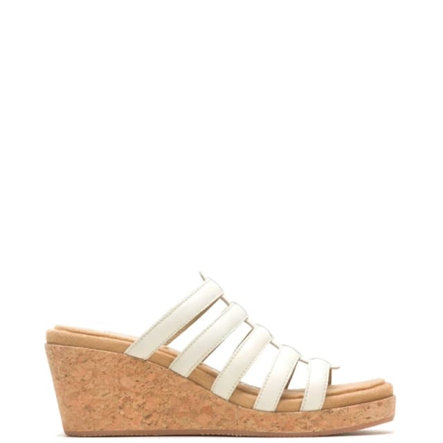 Hush Puppies Willow Slide - White White 3