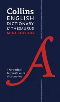 Collins Mini English Dictionary and Thesaurus Paperback